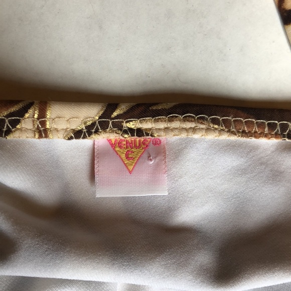 Venus Metallic Jungle Print Swimsuit - Picture 6 of 6